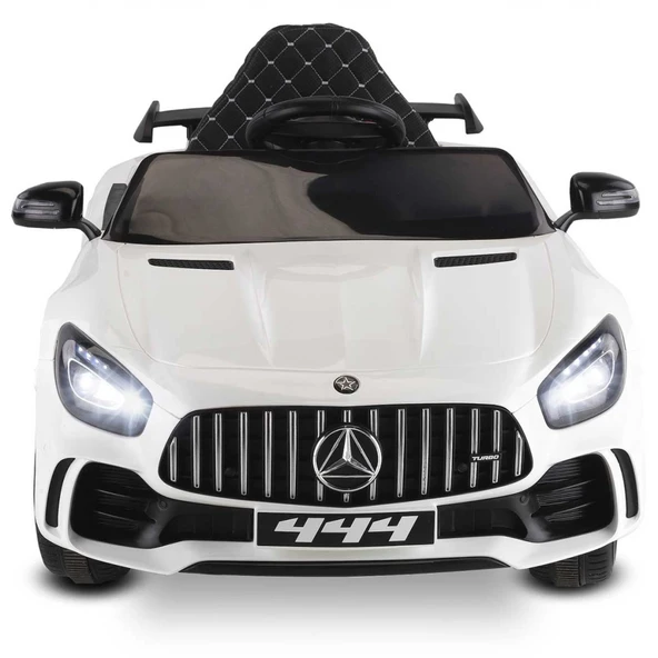 444 Akülü 12V Beyaz Araba - 2