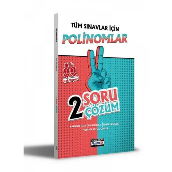 Benim Hocam Tüm Sınavlar İçin Polinomlar 2 Soru 2 Çözüm Fasikülü ürün görseli