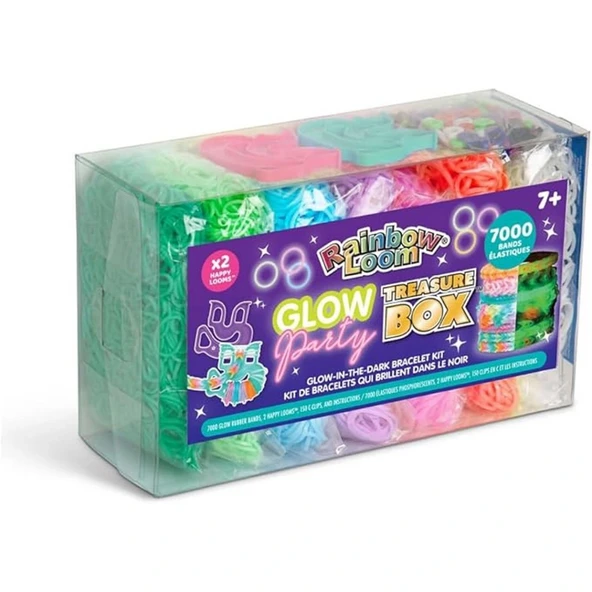 Rainbow Loom Karanlıkta Parlayan Hazine Kutusu ürün görseli