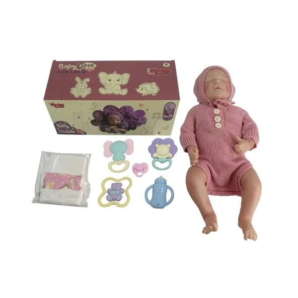 KNG-902-2A KUT 43 CM ANessiWorld GERÇEKÇİ BEBEK ürün görseli 1