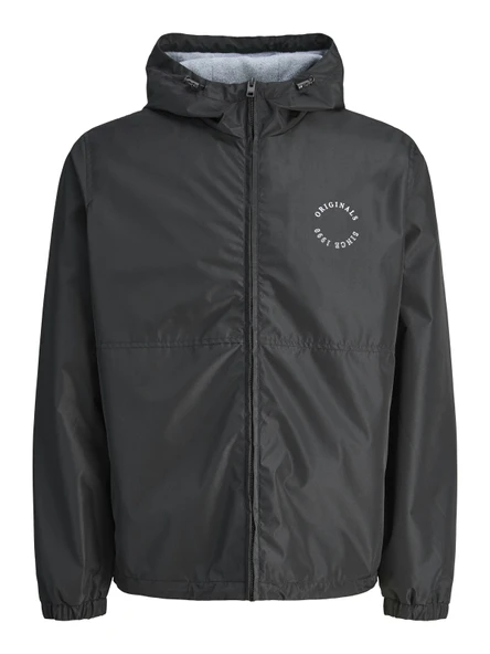 JACK JONES Erkek Kapüşonlu Hafif İçi Polarlı Mont 12284465 ürün görseli