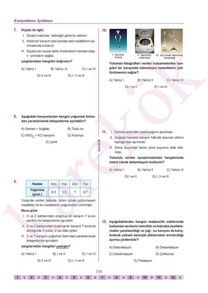 TYT Kimya Soru Bankası - Resim 7