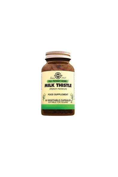 SOLGAR Milk Thistle 50 Vegi Kapsül