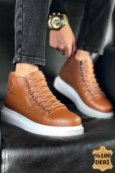 CH258 - DBT Roma Deri Erkek Bot TABA - 2