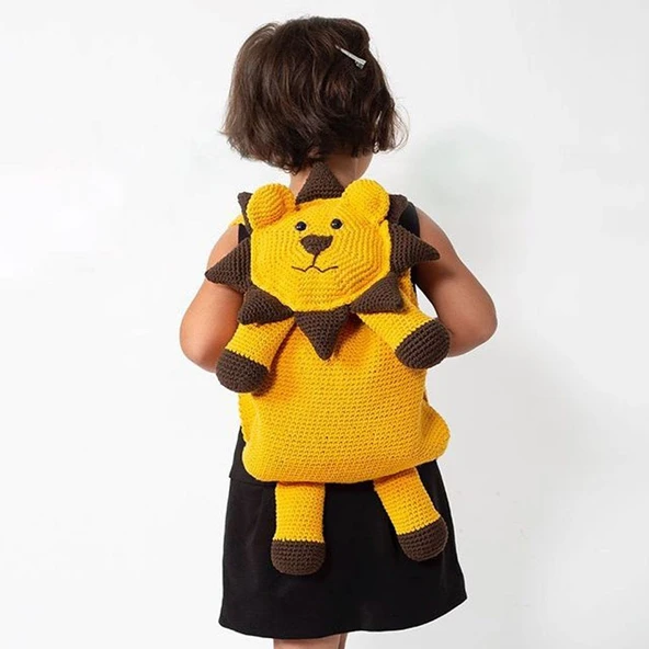 Loren Natural Cotton Bebe Mavi El Örgü İpi - R090 - 33921 - Resim 5