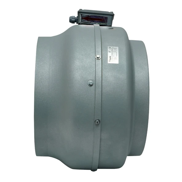 Ayas 20 cm çap YKA-200B-2K-M 2550 D/D 220/230 volt Monofaze Yuvarlak Kanal Tipi Radyal Fan - 5