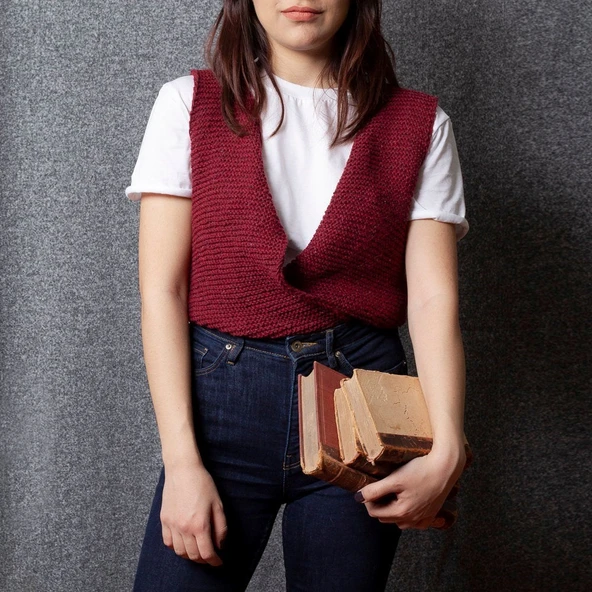 La Mia Just Wool Açık Gri El Örgü İpi - LT002 - 33842 - Resim 3