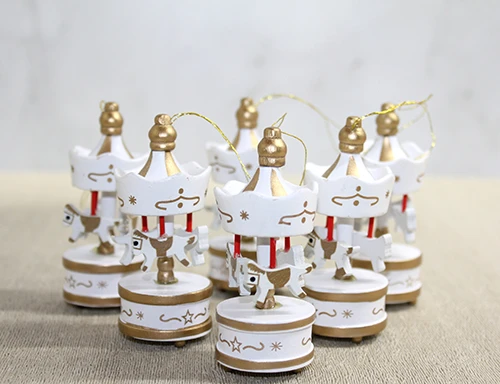 Ahşap 6'Lı Dekoratif Atlı Karınca Alk4393 - 3