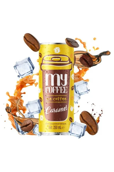 My Coffee Caramel Soğuk Kahve 250 ml x 12 Adet ürün görseli