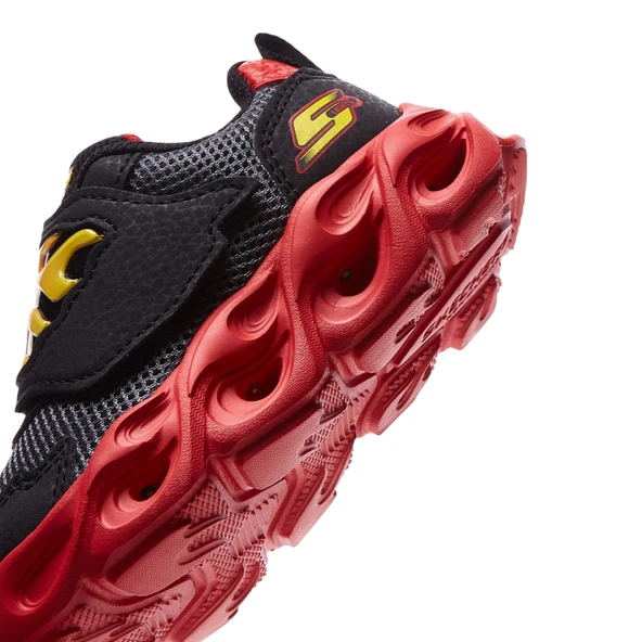 Erkek Çocuk Siyah Işıklı Spor Ayakkabı - Resim 8