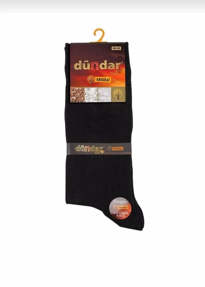 DÜNDAR PLUS 4124 ERKEK MODAL LİKRALI DİKİŞSİZ ÇORAP 6 ADET - Resim 3