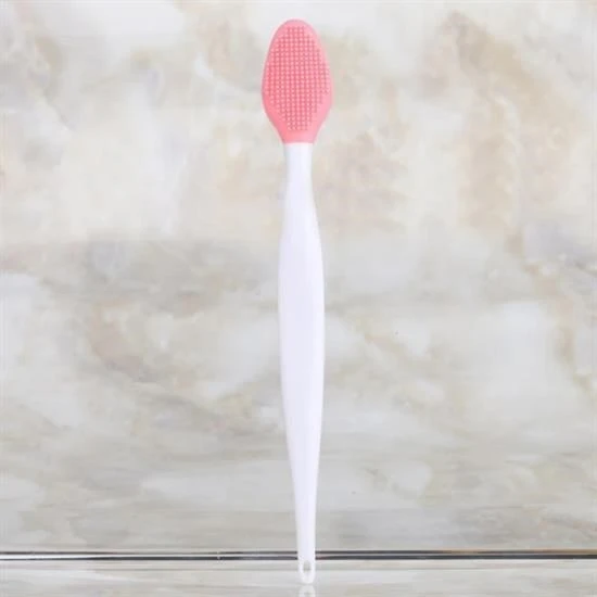 BUFFER® 2 Adet Dudak Fırçası Peeling Etkili Gözenek Siyah Nokta Temizleyici Akne Giderici Çift Yönl - 4