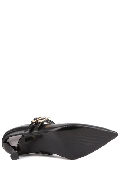 Stato - Siyah Renk Tokalı Kadın Topuklu Ayakkabı - Resim 6