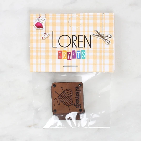 Loren Crafts Elemeği Deri Arma 5 Adet - 1566 - Resim 2