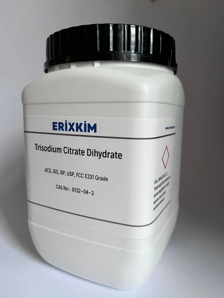 Labbakkal Trisodyum Sitrat Dihidrat  Trisodium Citrate Dihydrate 1 KG