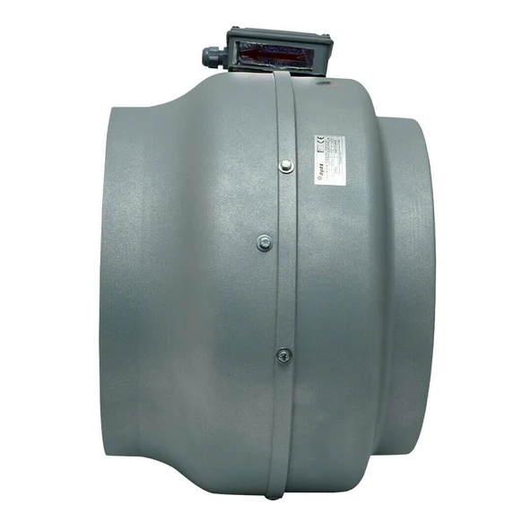 Ayas 16 cm çap YKA-160B-2K-M 2550 D/D 220/230 volt Monofaze Yuvarlak Kanal Tipi Radyal Fan - 5