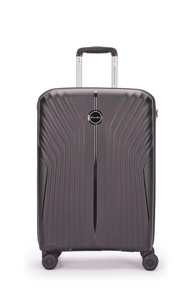 Benetton Trolley Valiz Siyah Orta Boy 14BNT8010-02-SY ürün görseli