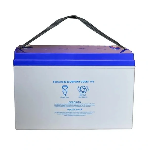 Yokohama Yh-26919 12v 100ah Tam Bakımsız Deep Cycle Jel Akü (330x172x218mm) - 3