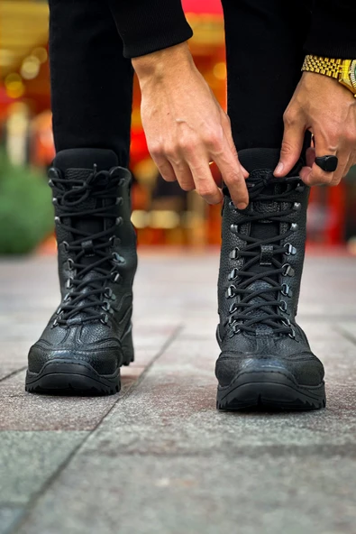 CH051 - RST Scalatore Erkek Bot SIYAH - Resim 3