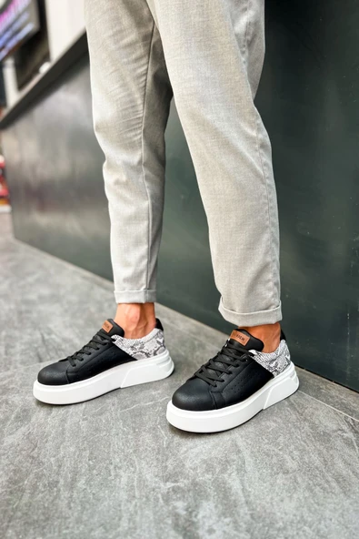 CH145 - CBT Sauerbergg Erkek Ayakkabı SIYAH - Resim 3