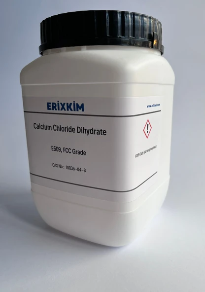 Labbakkal Kalsiyum Klorür Payet  Calcium Chloride Dihydrate - Food Grade 1 KG