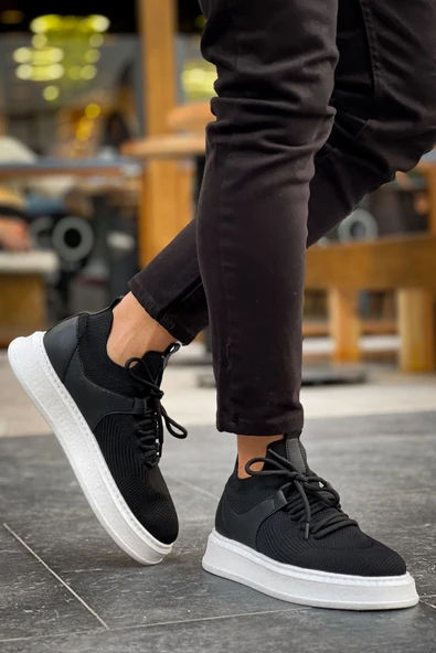 CH2408 - TBT Fusion Erkek Spor Ayakkabı SIYAH - Resim 4