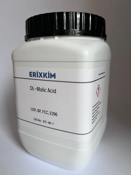 Labbakkal DL-Malik Asit - Malic acid E296 Extra Pure 1 Kg