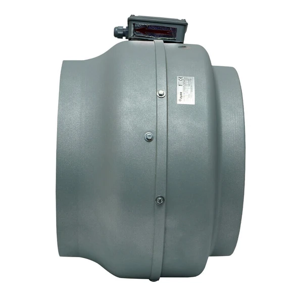 Ayas 12,5 cm çap YKA-125B-2K-M 2550 D/D 220/230 volt Monofaze Yuvarlak Kanal Tipi Radyal Fan - 5