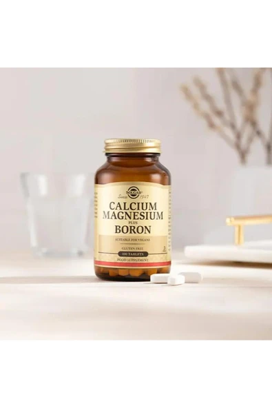 SOLGAR Calcium Magnesium Plus Boron 100 Tablet - 2