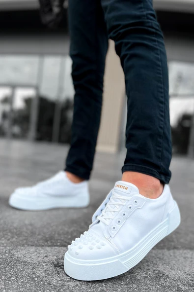 CH169 - CBT Thorn Erkek Ayakkabı BEYAZ - Resim 2