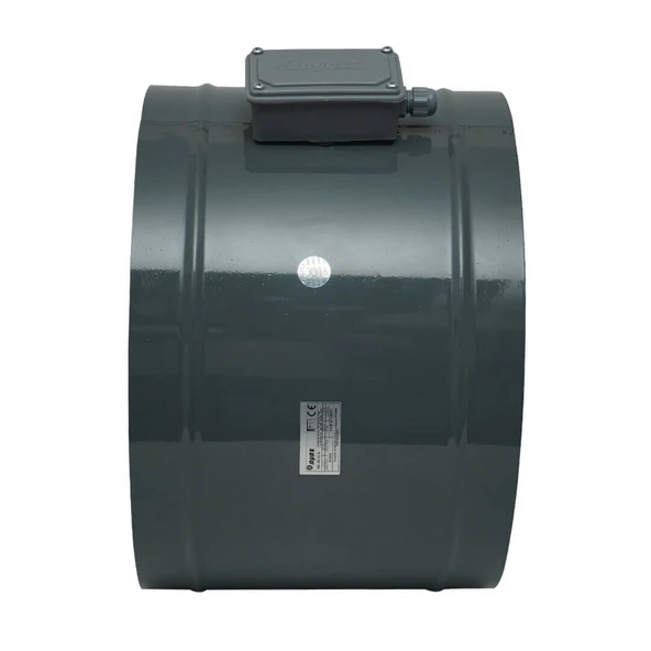 Ayas 31,5 cm çap YBA-315-2K-M 2750 D/D 220/230 volt Monofaze Yuvarlak Kanal Tipi Aksiyel Fan - 5