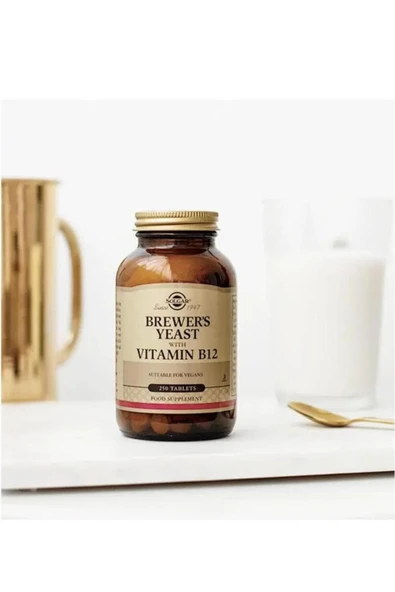 SOLGAR Brewer's Yeast With Vitamin B12 250 Tablet - 2