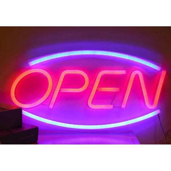 OPEN Tasarımlı Neon Led
