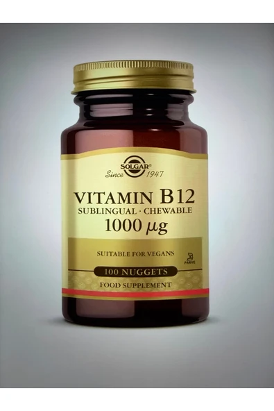 SOLGAR Vitamin B-12 1000mcg 100 Tablet