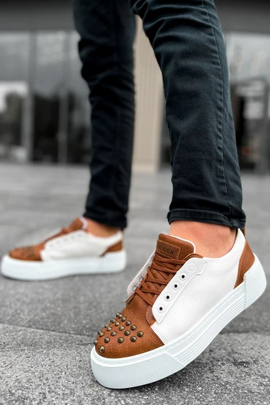 CH169 - CBT Thorn Erkek Ayakkabı TABA/BEYAZ - 2