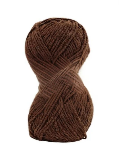 Pamuk İplik %100 Pamuk Kahverengi ürün görseli 1