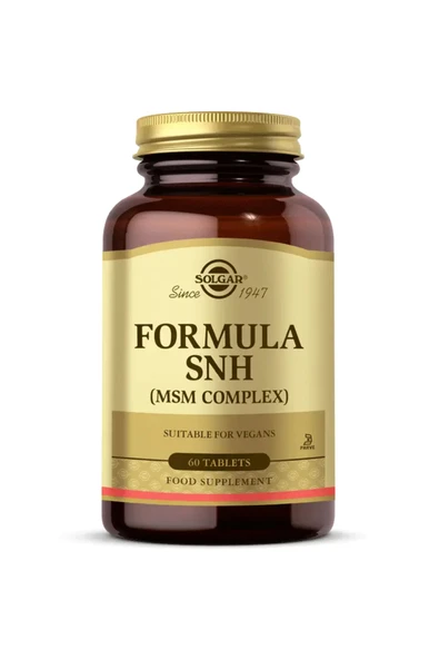 SOLGAR Formula SNH 60 Tablet - (SKT: 02/2026)