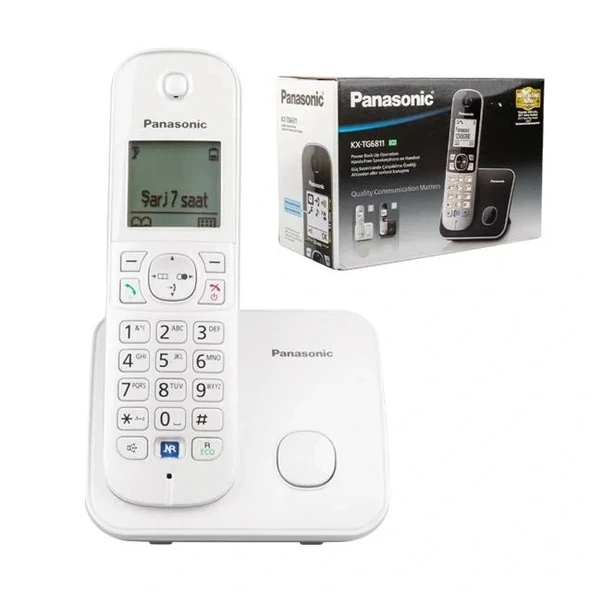 Panasonic Kx-tg6811 Gri Dect Telsiz Telefon ürün görseli