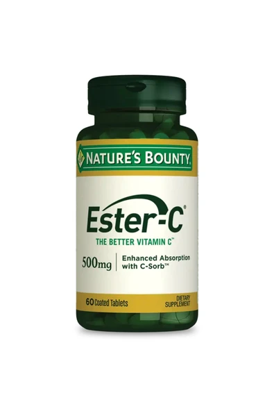 NATURE'S BOUNTY Ester-C 500 mg 60 Tablet - (SKT: 11/2027)