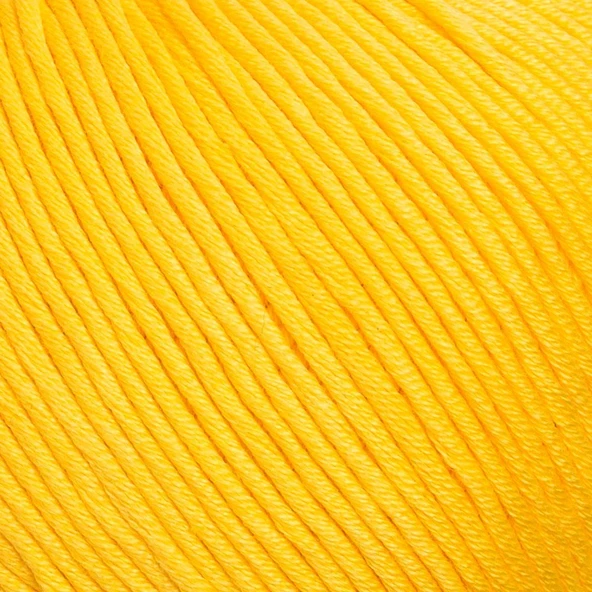 La Mia XL Mercerized Koyu Sarı El Örgü İpi - 181 - 33771 - Resim 2