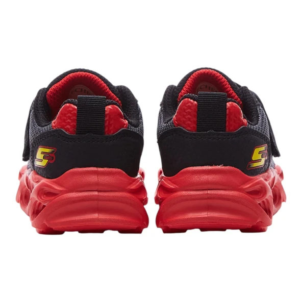 Erkek Çocuk Siyah Işıklı Spor Ayakkabı - Resim 6