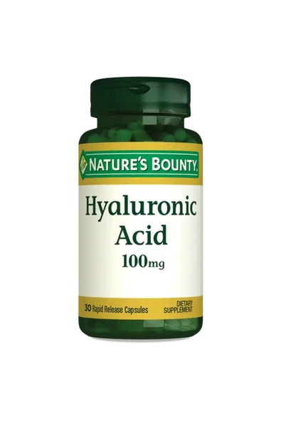 NATURE'S BOUNTY Hyaluronic Acid 100 mg 30 Kapsül - 3