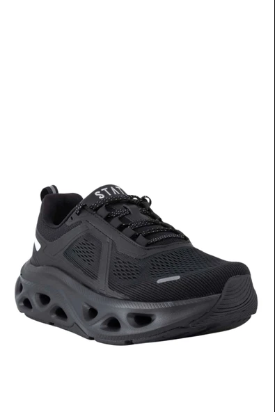 Stato Kadın Comfort Spor Ayakkabı Siyah - Resim 3