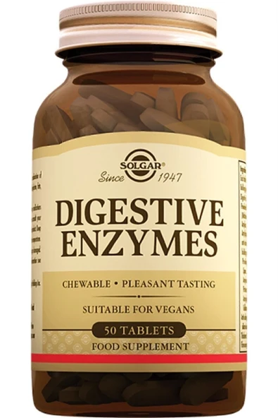 SOLGAR Digestive Enzymes 50 Tablet