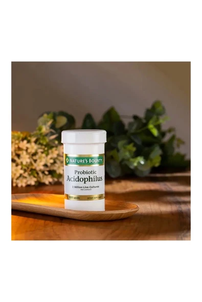 NATURE'S BOUNTY Probiotic Acidophilus 100 Kapsül
