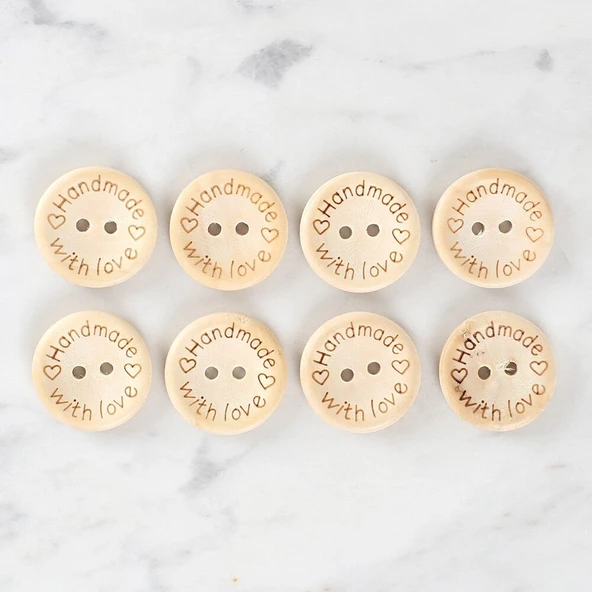 Loren Crafts Handmade 8'li Düğme - 1615 ürün görseli 1