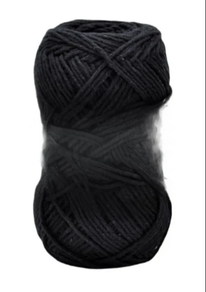 Pamuk İplik %100 Pamuk Siyah ürün görseli 1