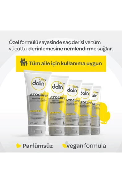 Dalin Atocure Şampuan 200 ml 2 Adet - Resim 4