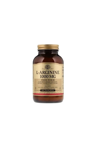 SOLGAR L-Arginin 1000mg 90 Tablet