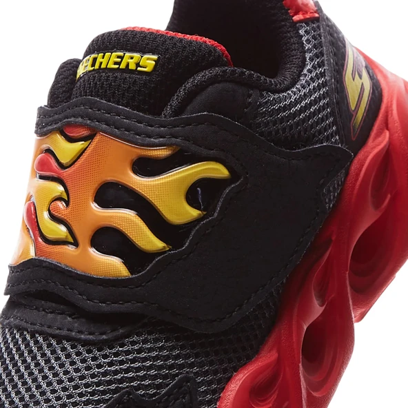 Erkek Çocuk Siyah Işıklı Spor Ayakkabı - Resim 9